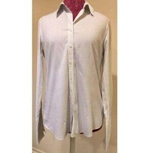 Calvin Klein Top Size 10 Button Down French Cuffs